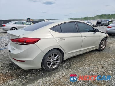 Trzecie zdjęcie samochodu z tyłu: 2018 HYUNDAI ELANTRA SEL VIN:KMHD84LF8JU585272 - miniatura