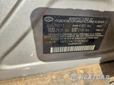 Zdjęcie 13 z 13 samochodu: 2014 HYUNDAI SONATA VIN:5NPEC4AC2EH828350 - miniatura