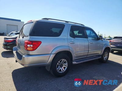 Trzecie zdjęcie samochodu z tyłu: 2003 TOYOTA SEQUOIA SR5 VIN:5TDZT34A73S167637 - miniatura