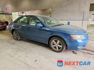 Czwarte zdjęcie samochodu z boku: 2006 HYUNDAI SONATA GLS V6 VIN:5NPEU46F56H117727 - miniatura