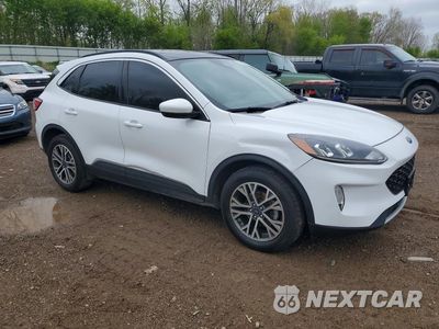 Czwarte zdjęcie samochodu z boku: 2020 FORD ESCAPE SEL VIN:1FMCU9H68LUB27960 - miniatura