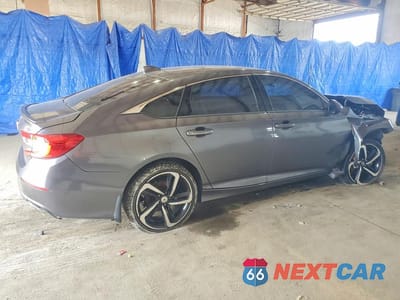 Trzecie zdjęcie samochodu z tyłu: 2020 HONDA ACCORD SPORT VIN:1HGCV1F38LA091721 - miniatura
