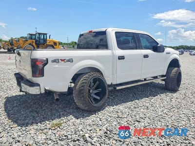 Trzecie zdjęcie samochodu z tyłu: 2017 FORD F150 SUPERCREW VIN:1FTEW1EFXHFC36400 - miniatura