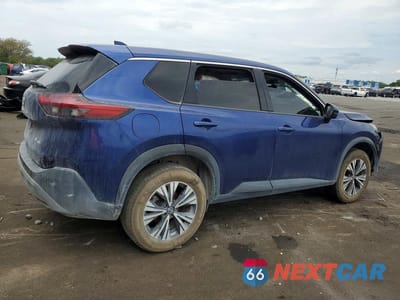 Trzecie zdjęcie samochodu z tyłu: 2021 NISSAN ROGUE SV VIN:5N1AT3BB1MC708348 - miniatura