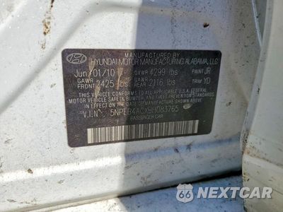 Zdjęcie 12 z 12 samochodu: 2011 HYUNDAI SONATA VIN:5NPEB4ACXBH083765 - miniatura