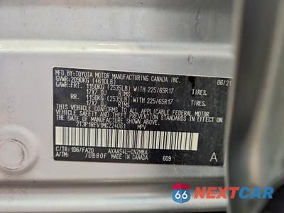 Zdjęcie 14 z 14 samochodu: 2021 TOYOTA RAV4 XLE VIN:2T3P1RFV1MC224061 - miniatura