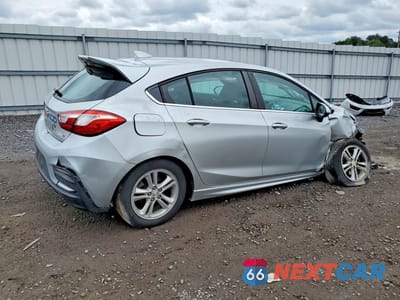 Trzecie zdjęcie samochodu z tyłu: 2017 CHEVROLET CRUZE LT VIN:3G1BE6SM3HS512247 - miniatura
