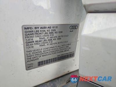 Zdjęcie 13 z 13 samochodu: 2022 AUDI Q3 PREMIUM PLUS S LINE 45 VIN:WA1EECF30N1094578 - miniatura