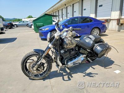Trzecie zdjęcie samochodu z tyłu: 2018 HARLEY-DAVIDSON FLSB SPORT GLIDE VIN:1HD1YMJ20JC033342 - miniatura