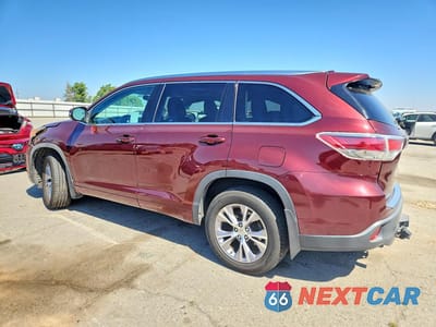 Drugie zdjęcie samochodu z przodu: 2015 TOYOTA HIGHLANDER XLE VIN:5TDJKRFHXFS165950 - miniatura