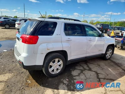 Trzecie zdjęcie samochodu z tyłu: 2014 GMC TERRAIN SLE VIN:2GKALREK3E6296127 - miniatura