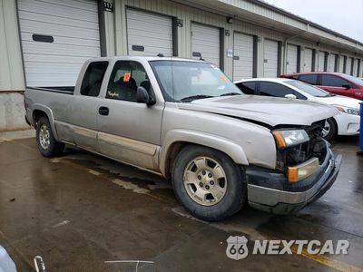 Czwarte zdjęcie samochodu z boku: 2004 CHEVROLET SILVERADO K1500 VIN:1GCEK19T74E172148 - miniatura