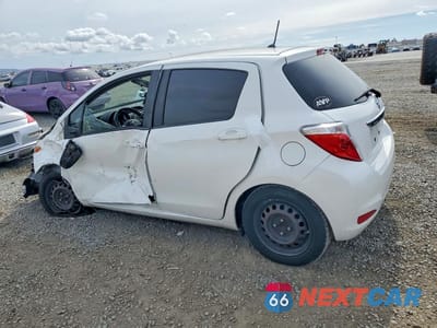 Drugie zdjęcie samochodu z przodu: 2014 TOYOTA YARIS 5-DOOR LE VIN:JTDKTUD36ED580964 - miniatura