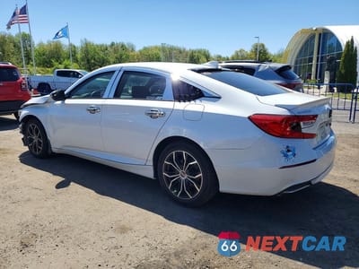 Drugie zdjęcie samochodu z przodu: 2020 HONDA ACCORD LX VIN:1HGCV1F1XLA150251 - miniatura
