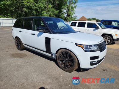 Czwarte zdjęcie samochodu z boku: 2016 LAND ROVER RANGE ROVER HSE VIN:SALGS2KF9GA246581 - miniatura