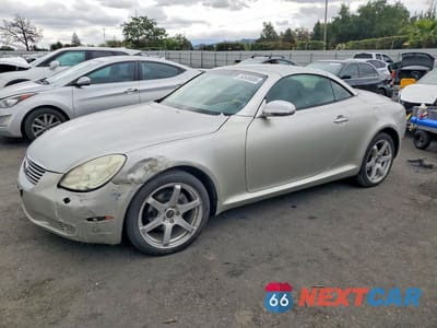 2002 LEXUS SC 430 JTHFN48Y120029795 - główne zdjęcie licytacji z USA - miniatura
