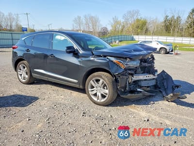 Czwarte zdjęcie samochodu z boku: 2021 ACURA RDX ADVANCE VIN:5J8TC2H75ML027668 - miniatura