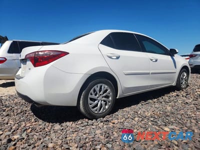 Trzecie zdjęcie samochodu z tyłu: 2018 TOYOTA COROLLA LE VIN:5YFBURHE8JP841170 - miniatura
