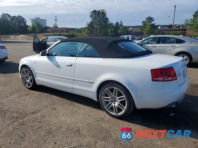 Drugie zdjęcie samochodu z przodu: 2009 AUDI A4 2.0T CABRIOLET VIN:WAUAF48H49K010811 - miniatura