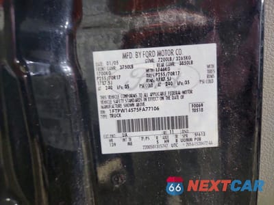 Zdjęcie 12 z 12 samochodu: 2005 FORD F150 VIN:1FTPW14575FA77106 - miniatura