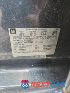 Zdjęcie 12 z 12 samochodu: 2017 CHEVROLET SILVERADO C1500 LT VIN:1GCRCREC1HZ359340 - miniatura