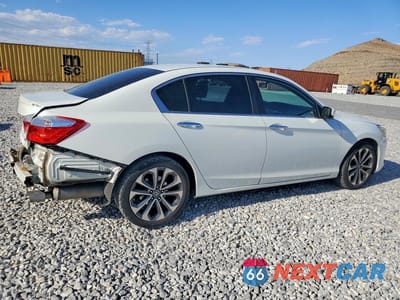 Trzecie zdjęcie samochodu z tyłu: 2014 HONDA ACCORD SPORT VIN:1HGCR2F58EA026592 - miniatura