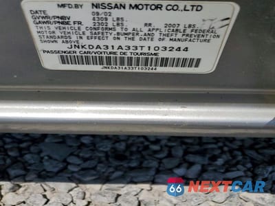 Zdjęcie 12 z 12 samochodu: 2003 INFINITI I35 BASE VIN:JNKDA31A33T103244 - miniatura