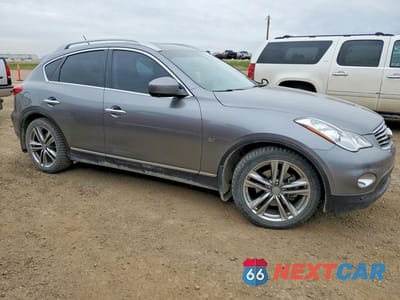 Czwarte zdjęcie samochodu z boku: 2015 INFINITI QX50 BASE VIN:JN1BJ0HR3FM771422 - miniatura