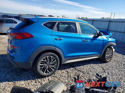 Trzecie zdjęcie samochodu z tyłu: 2019 HYUNDAI TUCSON LIMITED VIN:KM8J3CAL8KU932279 - miniatura