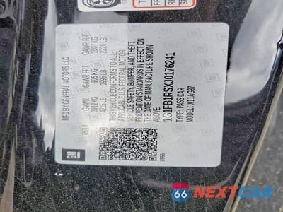 Zdjęcie 12 z 12 samochodu: 2018 CHEVROLET CAMARO LT VIN:1G1FB1RSXJ0176241 - miniatura