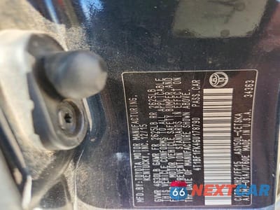Zdjęcie 12 z 12 samochodu: 2016 TOYOTA CAMRY SE VIN:4T1BF1FK4GU178790 - miniatura