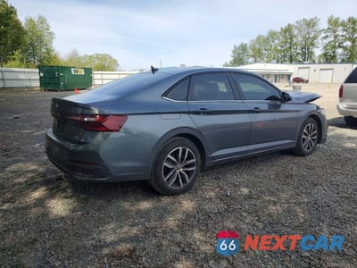 Trzecie zdjęcie samochodu z tyłu: 2025 VOLKSWAGEN JETTA SE VIN:3VW7X7BU3SM087439 - miniatura