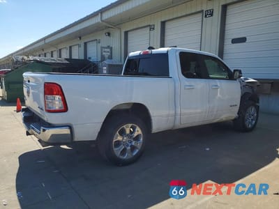Trzecie zdjęcie samochodu z tyłu: 2021 RAM 1500 BIG HORN VIN:1C6SRFBT4MN559964 - miniatura