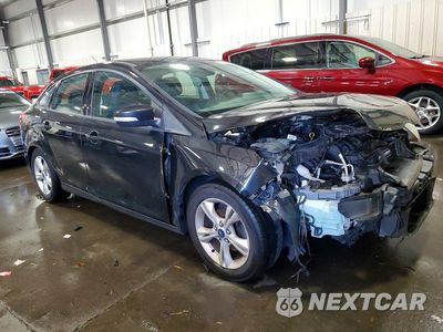 Czwarte zdjęcie samochodu z boku: 2014 FORD FOCUS SE VIN:1FADP3F27EL219038 - miniatura