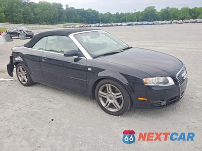 Czwarte zdjęcie samochodu z boku: 2007 AUDI A4 2.0T CABRIOLET VIN:WAUAF48H17K029698 - miniatura