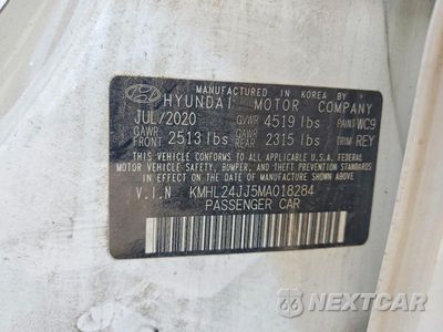 Zdjęcie 13 z 13 samochodu: 2021 HYUNDAI SONATA HYBRID BLUE VIN:KMHL24JJ5MA018284 - miniatura