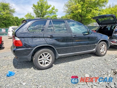 Trzecie zdjęcie samochodu z tyłu: 2005 BMW X5 3.0I VIN:5UXFA13545LY21126 - miniatura