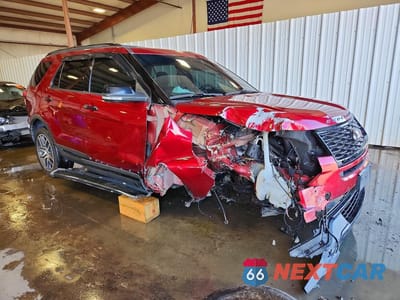 Czwarte zdjęcie samochodu z boku: 2018 FORD EXPLORER SPORT VIN:1FM5K8GT3JGB62000 - miniatura