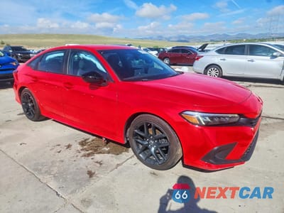 Czwarte zdjęcie samochodu z boku: 2022 HONDA CIVIC SPORT VIN:2HGFE2F5XNH557593 - miniatura