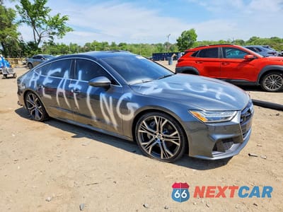 Czwarte zdjęcie samochodu z boku: 2019 AUDI A7 PRESTIGE S-LINE VIN:WAUV2AF29KN067794 - miniatura