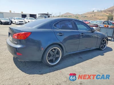Trzecie zdjęcie samochodu z tyłu: 2007 LEXUS IS 350 VIN:JTHBE262372012476 - miniatura