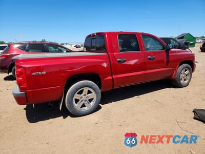 Trzecie zdjęcie samochodu z tyłu: 2008 DODGE DAKOTA QUAD SLT VIN:1D7HW48K78S634197 - miniatura