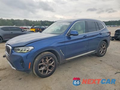 2022 BMW X3 XDRIVE30I 5UX53DP08N9K66815 - główne zdjęcie licytacji z USA - miniatura
