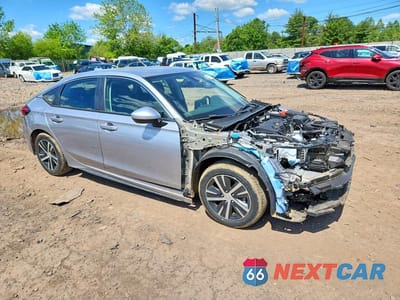 Czwarte zdjęcie samochodu z boku: 2024 HONDA CIVIC LX VIN:19XFL2H59RE019728 - miniatura