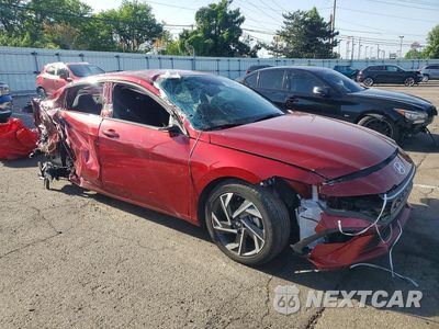 Czwarte zdjęcie samochodu z boku: 2025 HYUNDAI ELANTRA SEL SPORT VIN:KMHLM4DG4SU004284 - miniatura