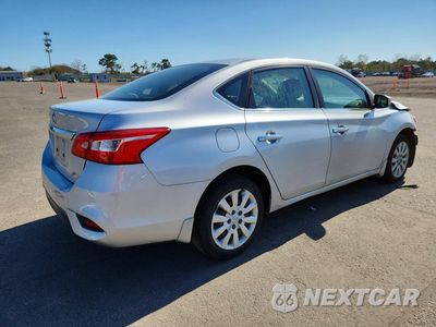 Trzecie zdjęcie samochodu z tyłu: 2019 NISSAN SENTRA S VIN:3N1AB7AP3KY278020 - miniatura