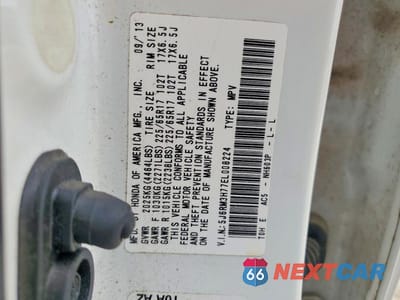 Zdjęcie 13 z 13 samochodu: 2014 HONDA CR-V EXL VIN:5J6RM3H77EL008224 - miniatura