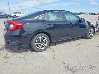 Trzecie zdjęcie samochodu z tyłu: 2018 HONDA CIVIC LX VIN:2HGFC2F51JH562472 - miniatura