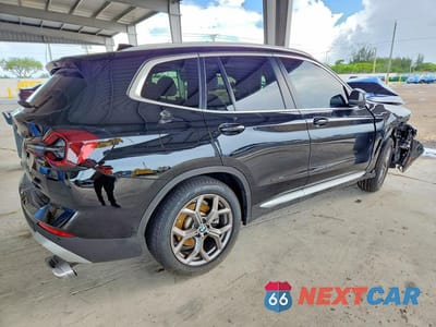 Trzecie zdjęcie samochodu z tyłu: 2023 BMW X3 SDRIVE30I VIN:WBX47DP03PN191276 - miniatura