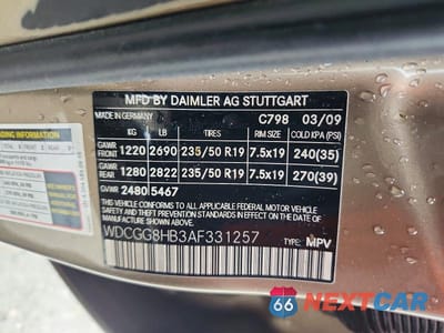 Zdjęcie 13 z 13 samochodu: 2010 MERCEDES-BENZ GLK 350 4MATIC VIN:WDCGG8HB3AF331257 - miniatura